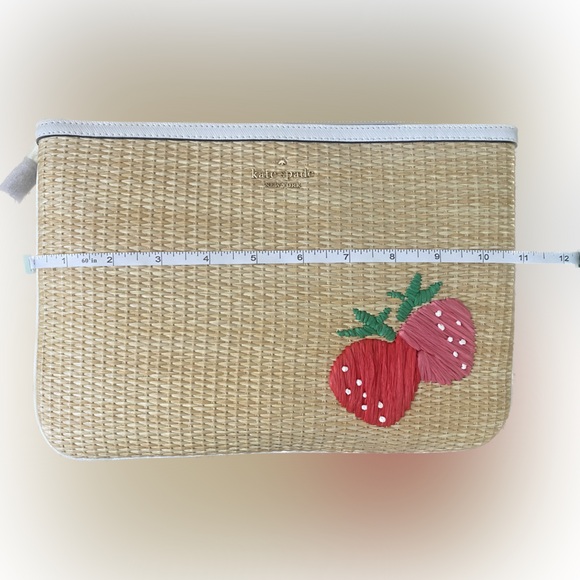 NWT ♠️ Kate Spade ♠️ Picnic In The Park Large Zip Pouch - Picture 3 of 6